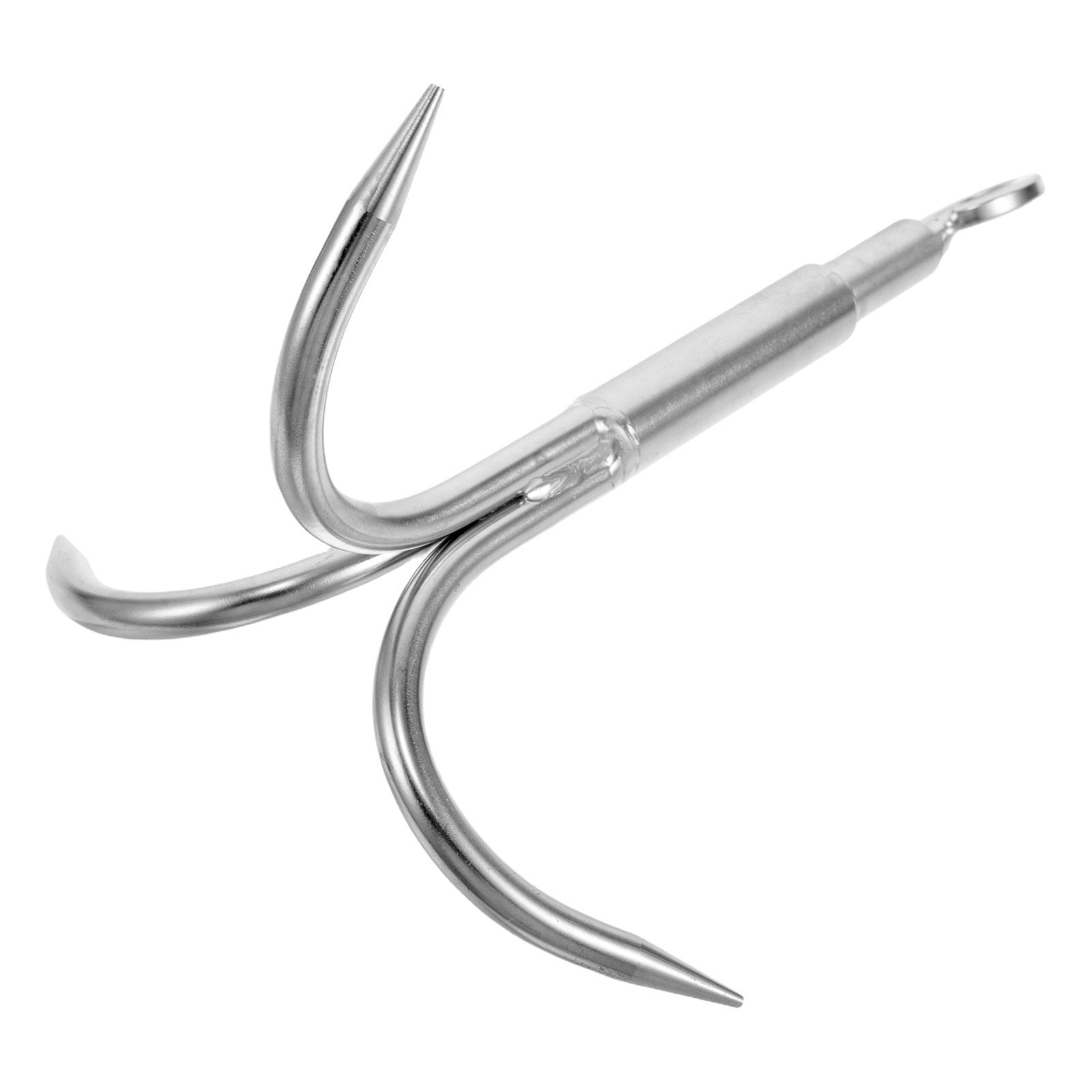 Fishing Hook Stainless Steel - خطاف متعدد الوظائف للصيد في الأرصفة