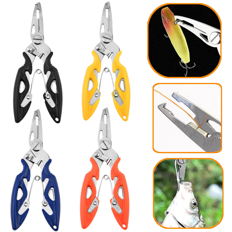 Fishing Hook Remover - كماشة صيد محمولة من الفولاذ المقاوم