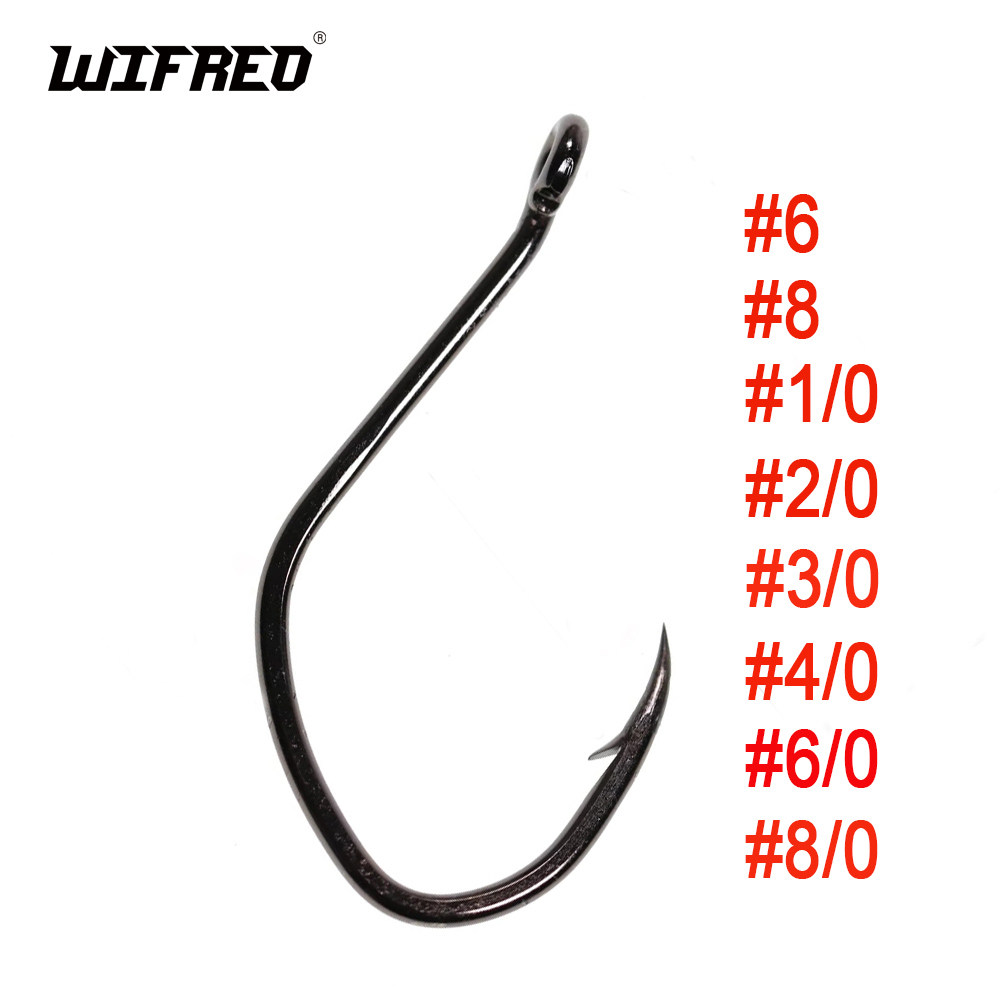 Fishing Hook Offset - Wifreo 20 قطعة V شكل خطاف