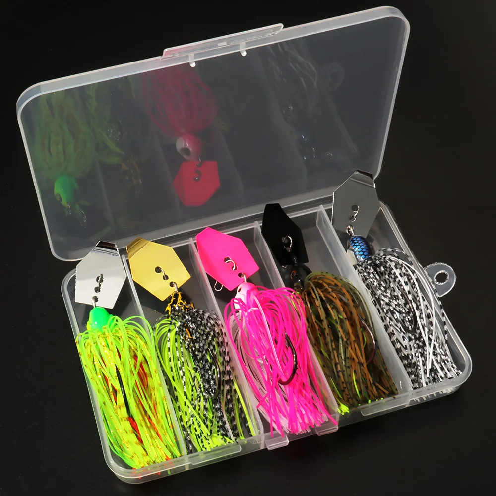 Fishing Hook Weedless - سبينر الطعم 7 جرام/9 جرام/12 جرام/14