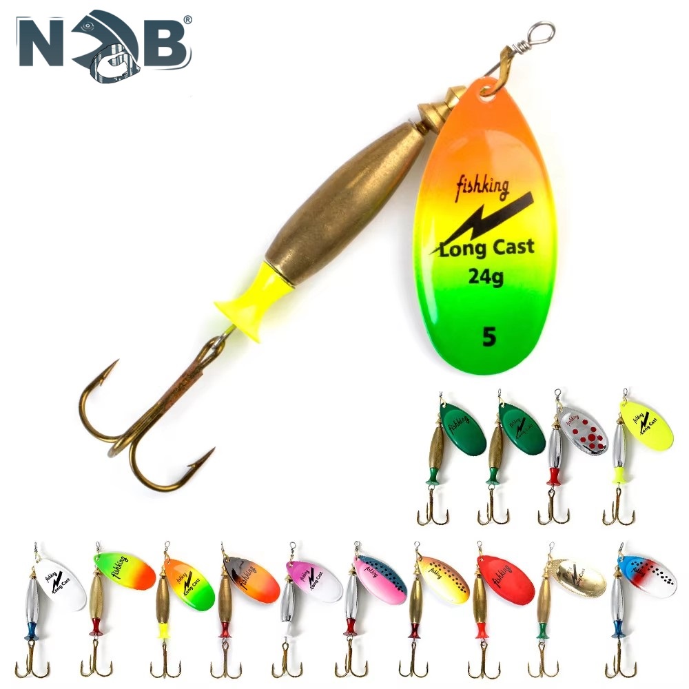 Fishing Hook Treble - NGB طويل يلقي سبينر الطعم الصيد