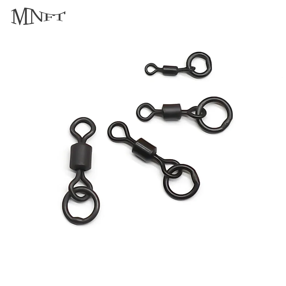 Fishing Hook Size - MNFT 50 قطعة خطاف مرن صغير