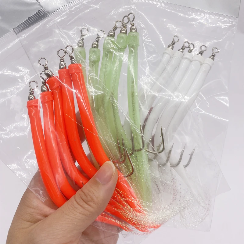 1/5 قطعة CodfishFishing ثعبان  - مراجعة Fishing Hook Offset وسعره