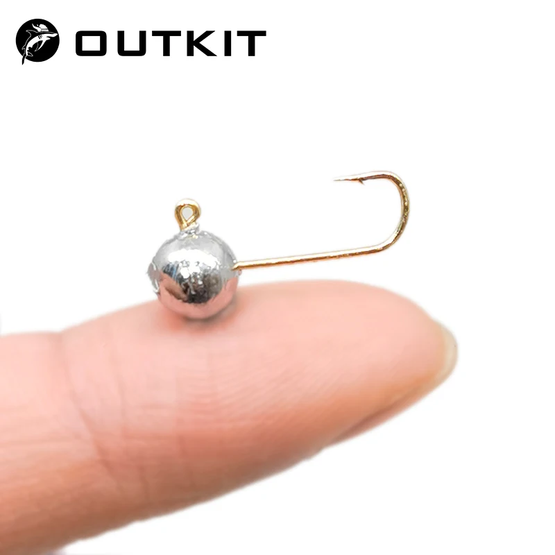 OUTKIT 10 قطعة خطاف رأس تهزهز  - مراجعة Fishing Hook Offset وسعره