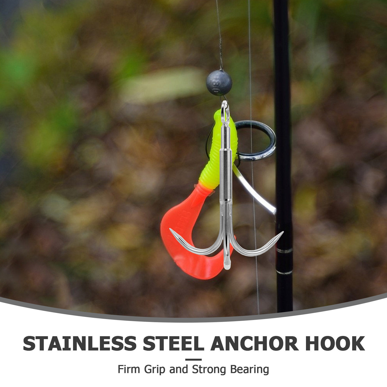 خطاف متعدد الوظائف للصيد في ال - مراجعة Fishing Hook Stainless Steel وسعره