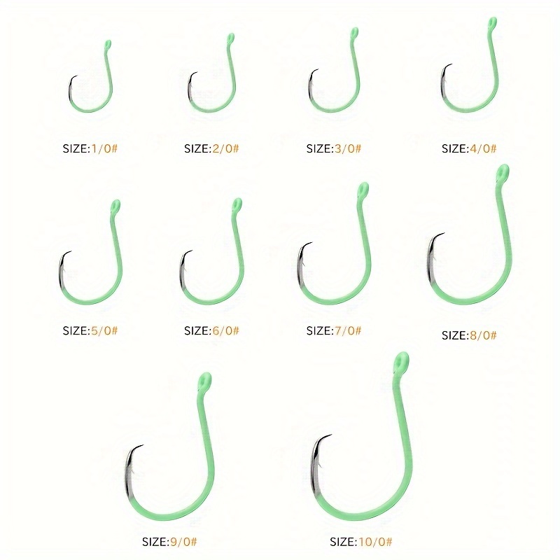 خطافات صيد دائرية مضيئة من ZYZ - مراجعة Fishing Hook Circle وسعره