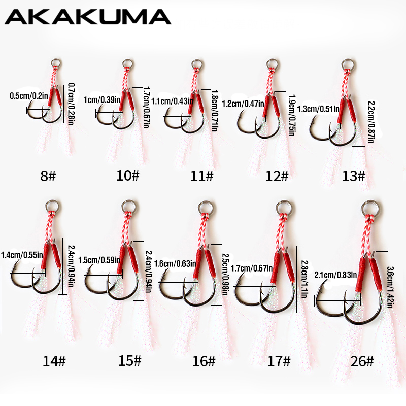 10 قطعة خطاف صيد السمك خطاف وا - مراجعة Fishing Hook Assortment وسعره