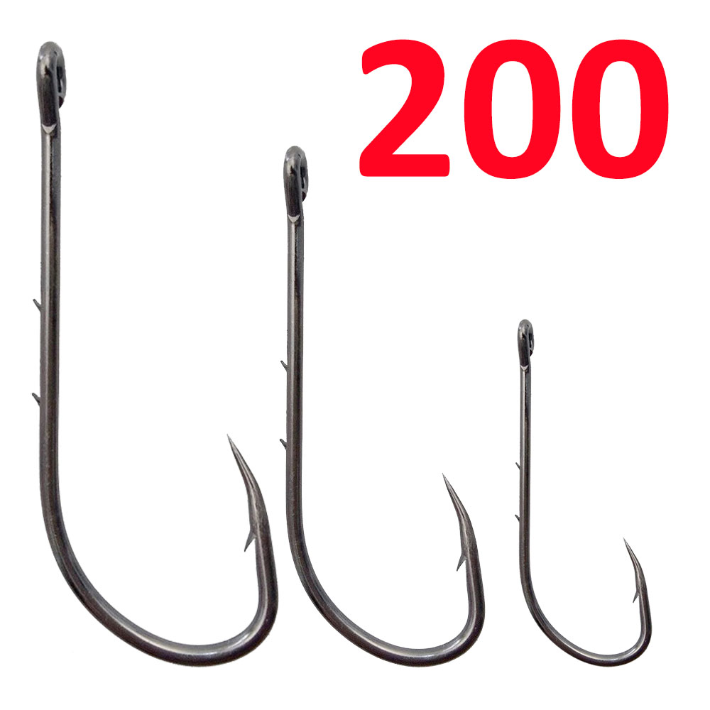 200 قطعة خطاف صيد سمك الشبوط م - مراجعة Fishing Hook Circle وسعره