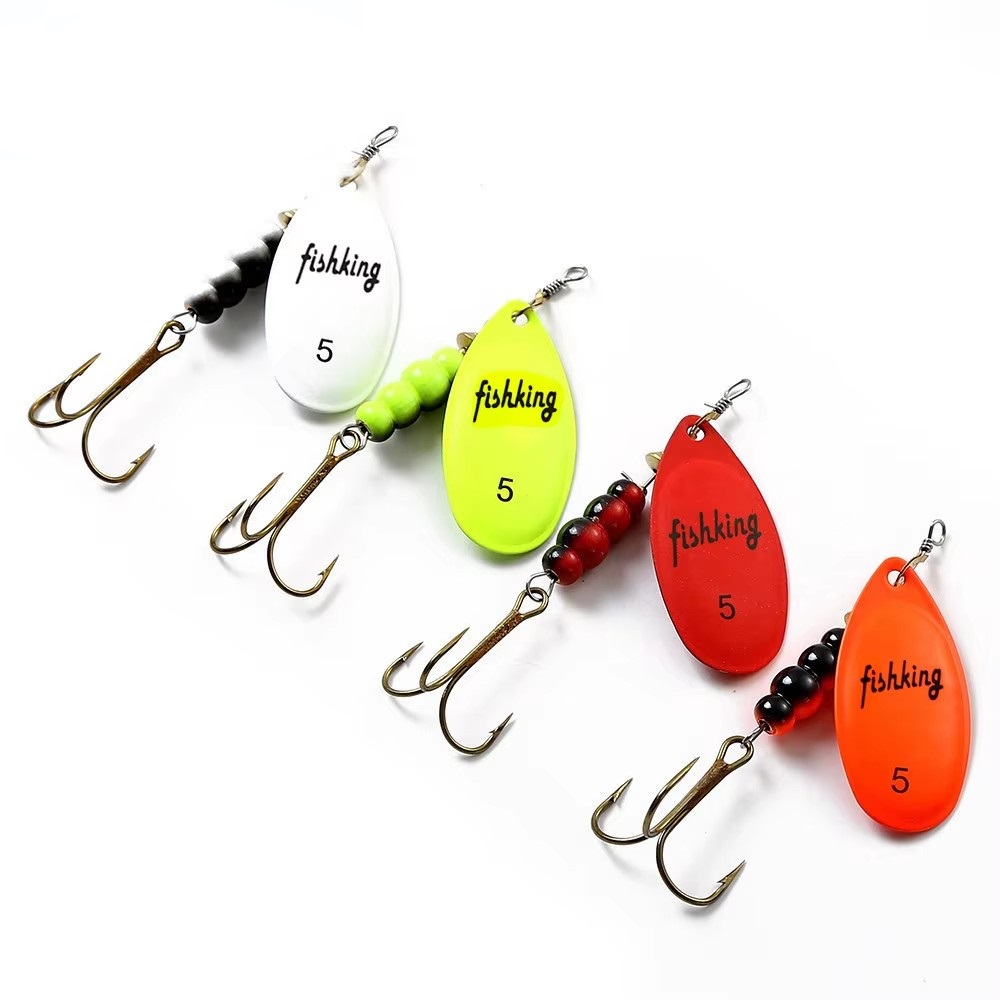 NGB سبينر الطعم 3.9 جرام 4.6 ج - مراجعة Fishing Hook Treble وسعره