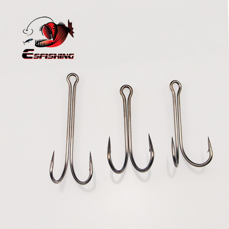 خطاف صيد مزدوج من KESFISHING م - مراجعة Fishing Hook Weedless وسعره