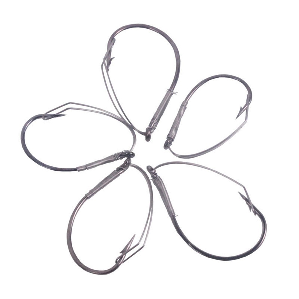 عالية الكربون الصلب الصيد تلاع - مراجعة Fishing Hook Weedless وسعره
