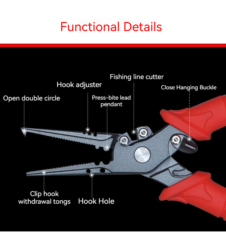 كماشة صيد متعددة الوظائف عالية - مراجعة Fishing Hook Stainless Steel وسعره