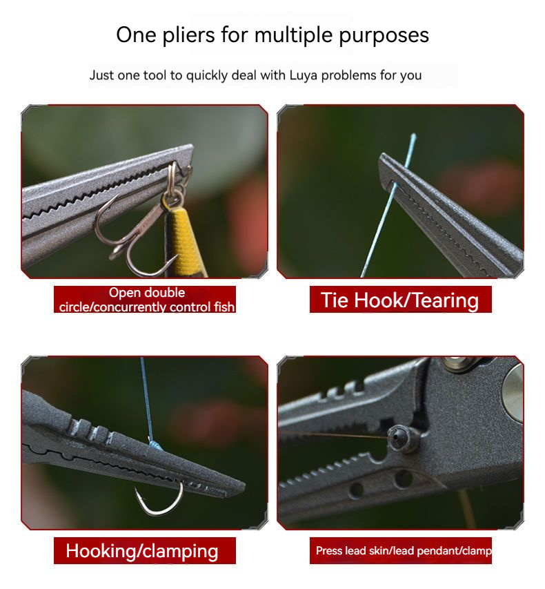 كماشة صيد متعددة الوظائف عالية - مراجعة Fishing Hook Stainless Steel وسعره
