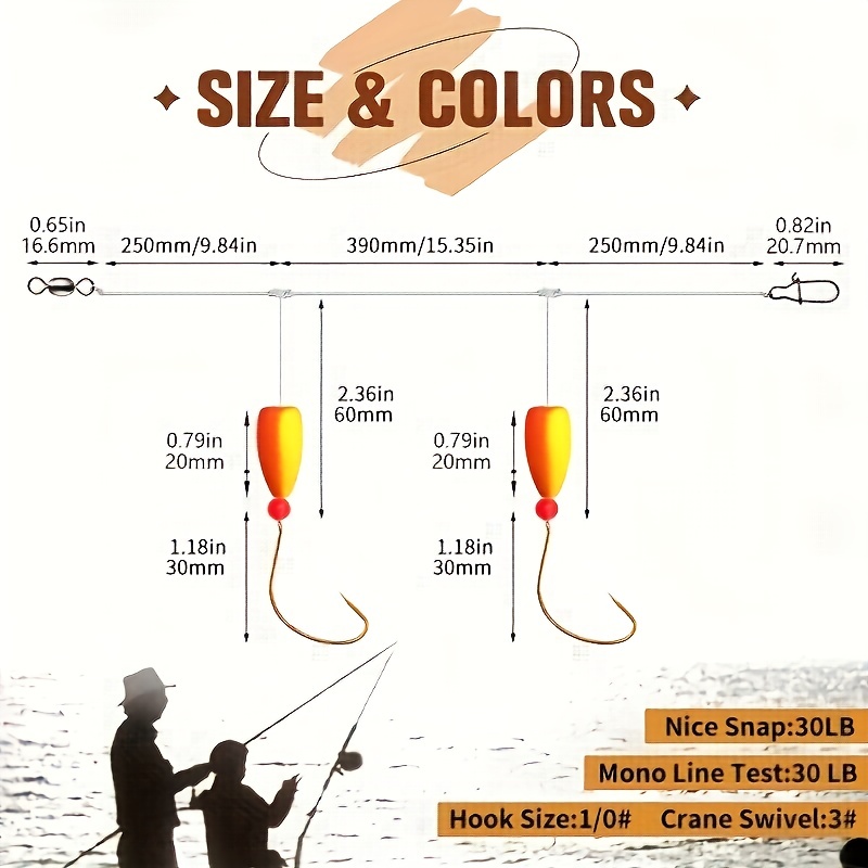 3 قطعة منصات بومبانو تصفح الصي - مراجعة Fishing Hook Circle وسعره