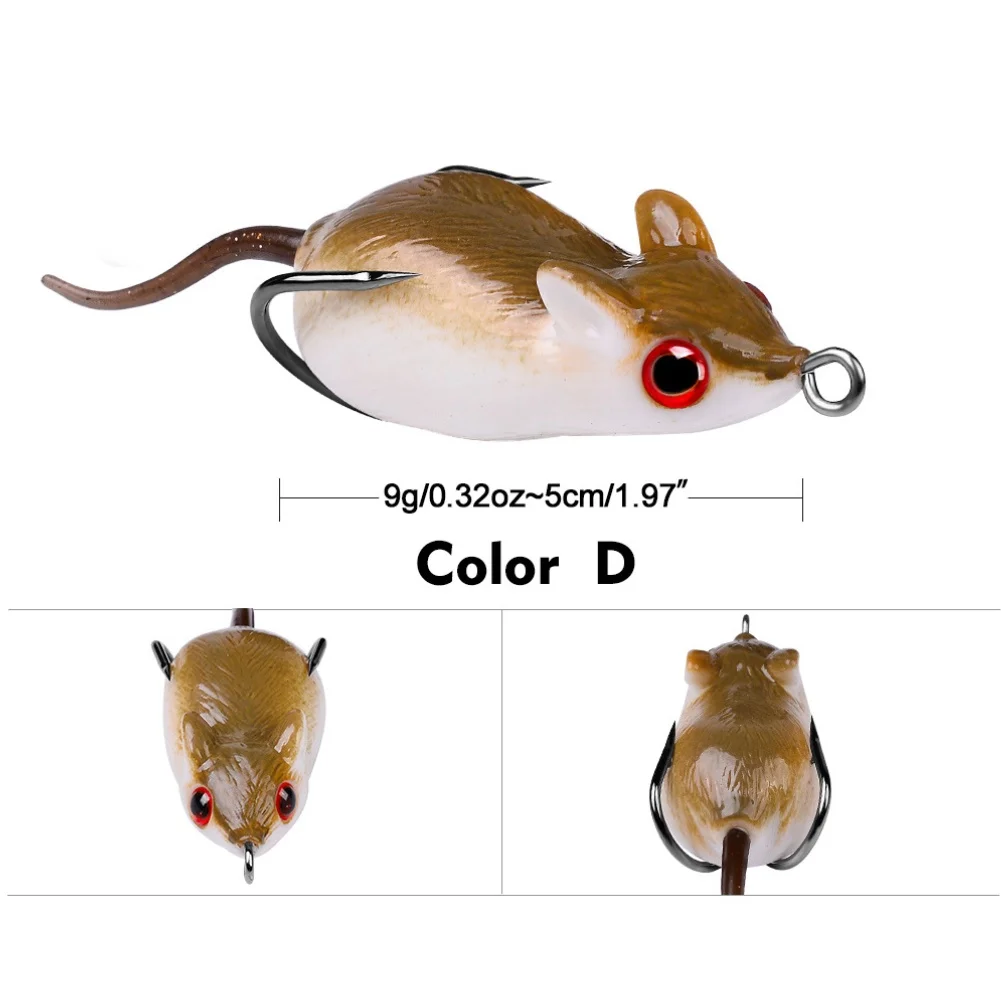 طعم صيد ناعم على شكل ضفدع مع خ - مراجعة Fishing Hook Weedless وسعره