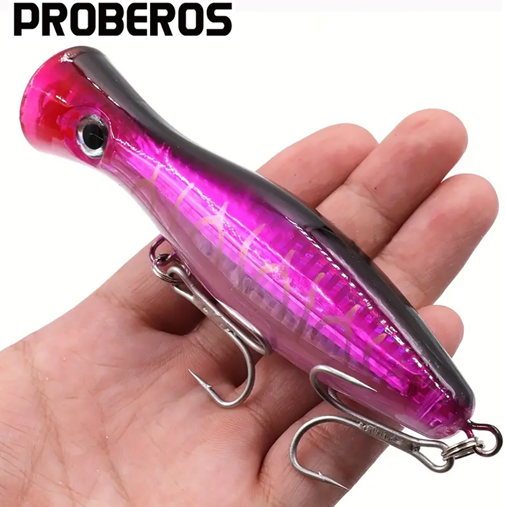 طعم صيد صناعي صلب من PROBEROS، - مراجعة Fishing Hook Treble وسعره