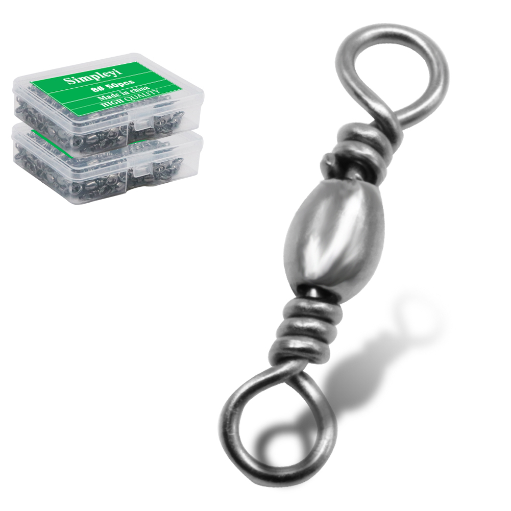 50 قطعة/1 صندوق من الاستانلس س - مراجعة Fishing Hook Stainless Steel وسعره