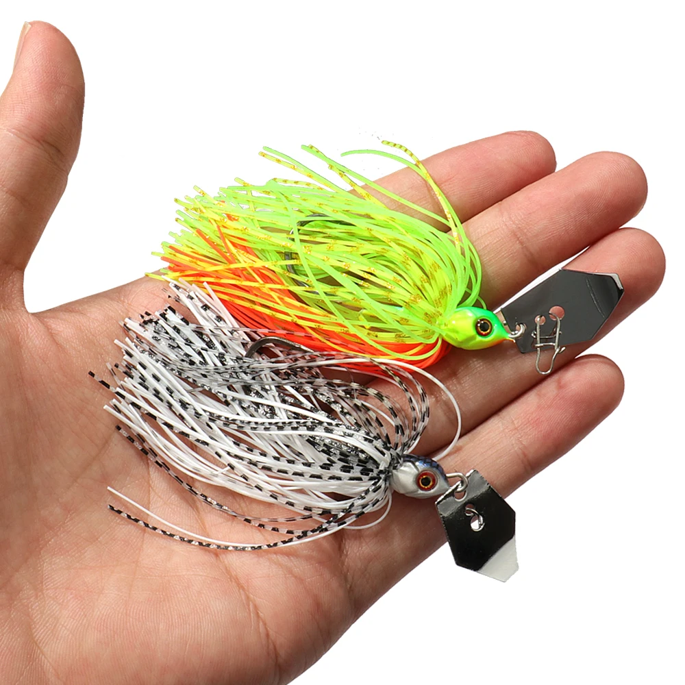 سبينر الطعم 7 جرام/9 جرام/12 ج - مراجعة Fishing Hook Weedless وسعره