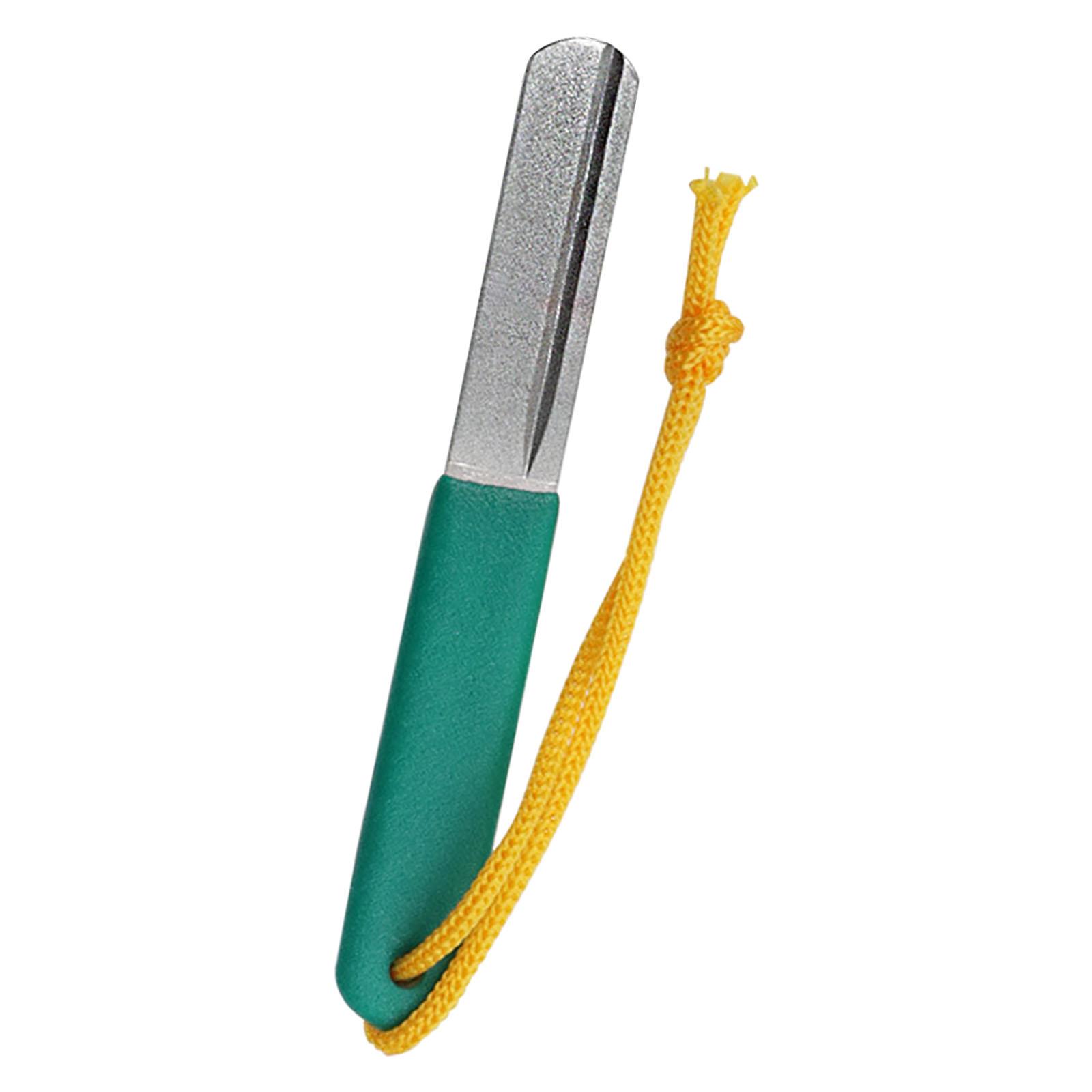 مبرد صيد مدمج ذو وجهين غير قاب - مراجعة Fishing Hook Sharpener وسعره
