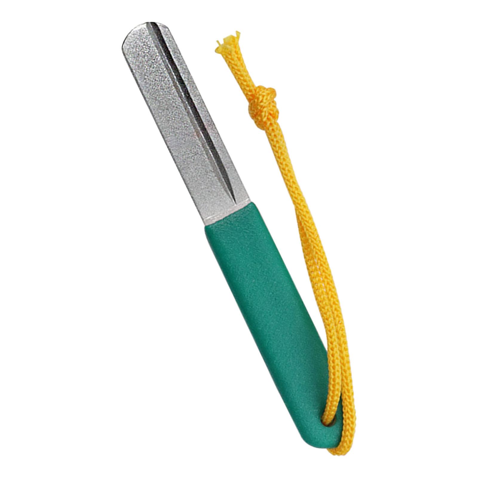 مبرد صيد مدمج ذو وجهين غير قاب - مراجعة Fishing Hook Sharpener وسعره