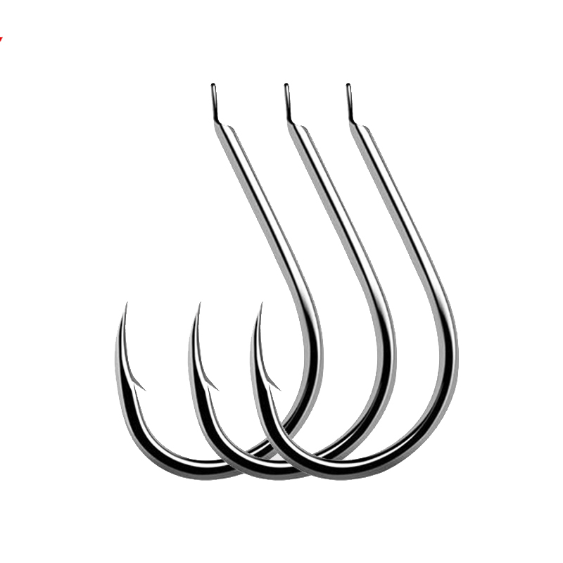 100 قطعة/الوحدة 7 حجم الشائكة  - مراجعة Fishing Hook Circle وسعره