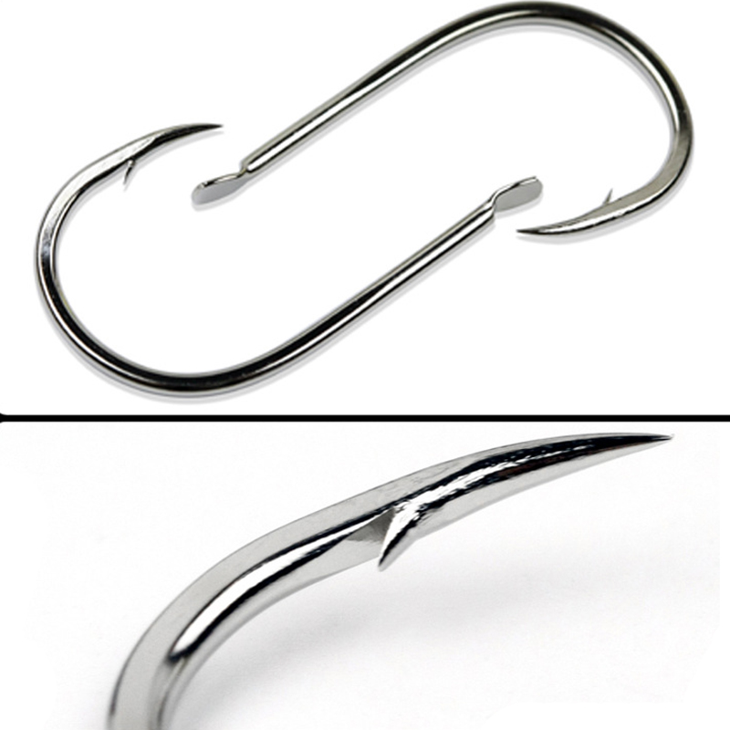 100 قطعة/الوحدة 7 حجم الشائكة  - مراجعة Fishing Hook Circle وسعره