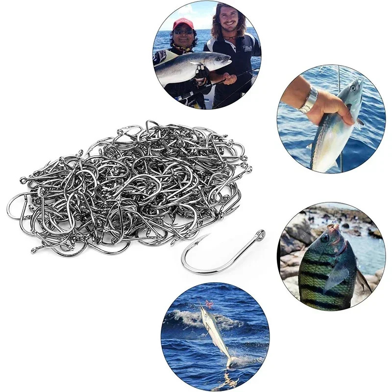 50-1600 قطعة/صندوق خطاف صيد ال - مراجعة Fishing Hook Assortment وسعره