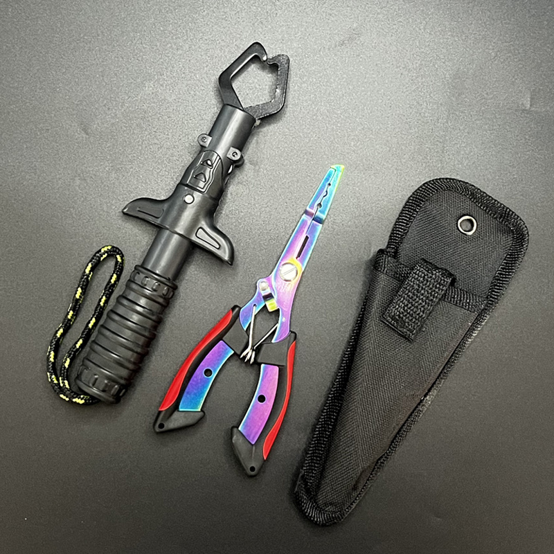 مجموعة كماشة صيد وملقط أسماك،  - مراجعة Fishing Hook Sharpener وسعره