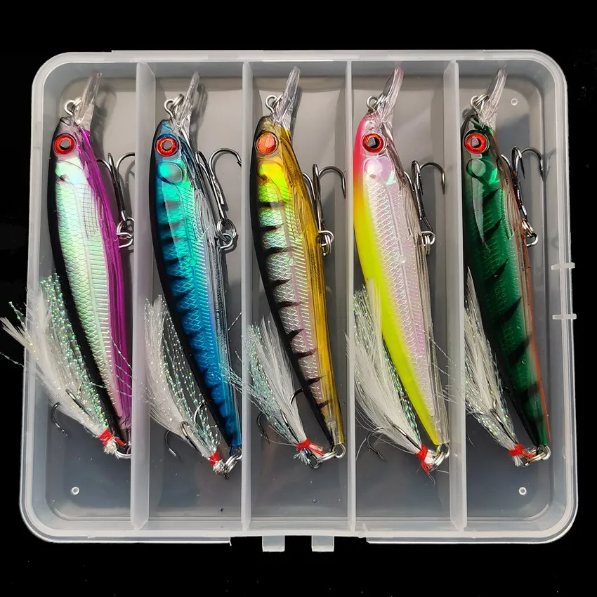 عيون ليزر ثلاثية الأبعاد طعوم  - مراجعة Fishing Hook Box وسعره