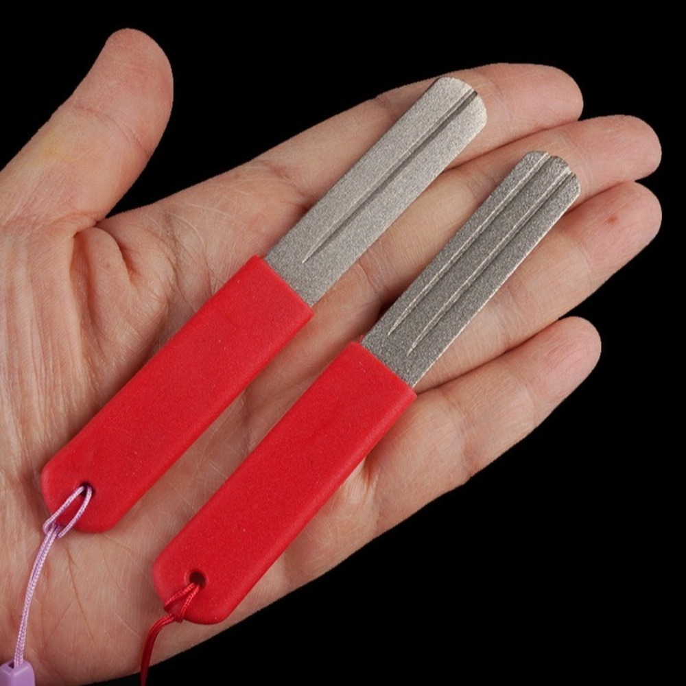 مبراة خطافات صيد السمك مزدوجة  - مراجعة Fishing Hook Sharpener وسعره