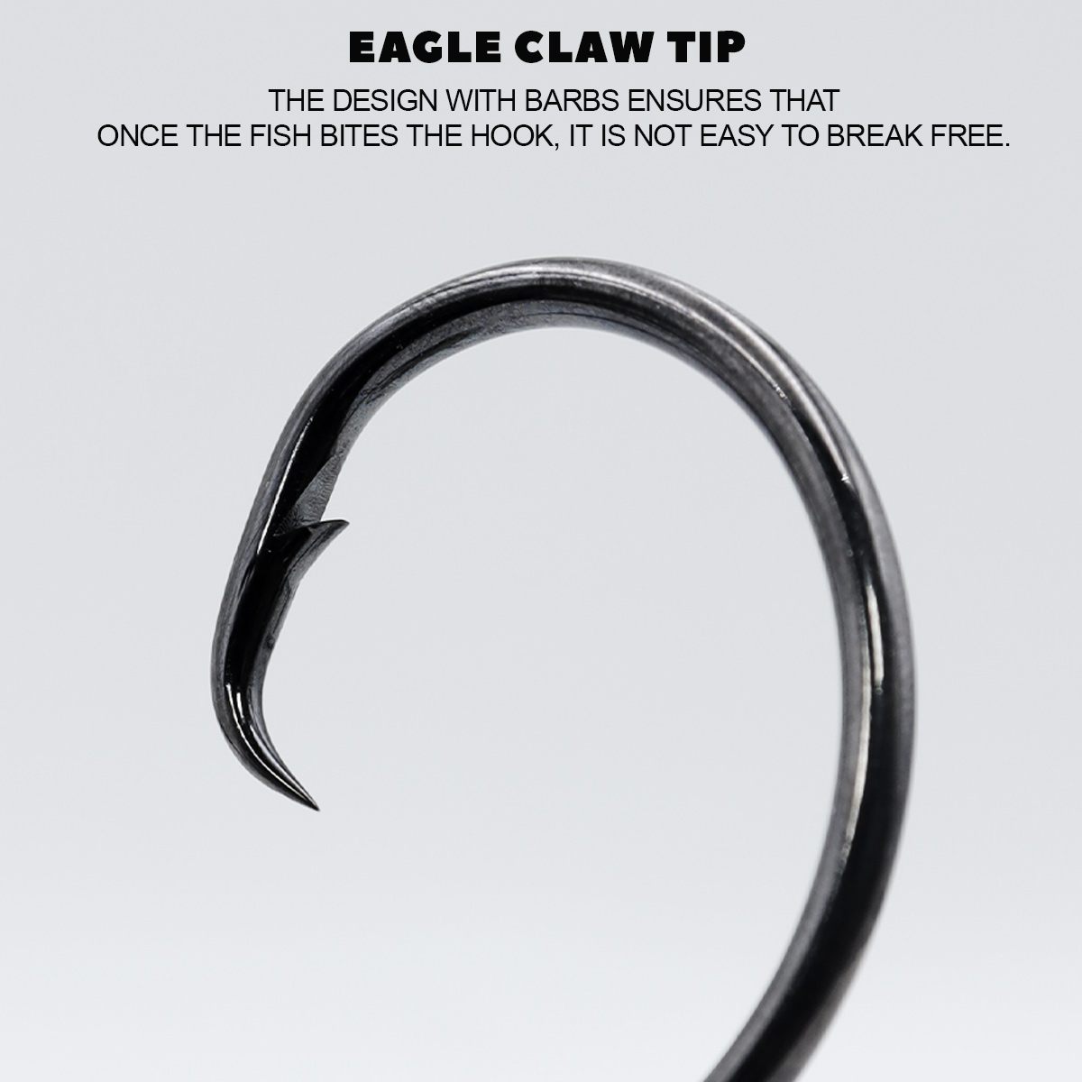 خطافات دائرية من ZYZHE مع حلقة - مراجعة Fishing Hook Offset وسعره