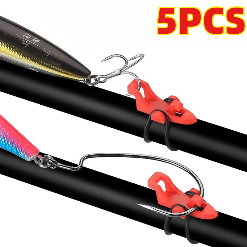 5 قطع حامل خطافات صيد السمك، ح - مراجعة Fishing Hook Jig وسعره