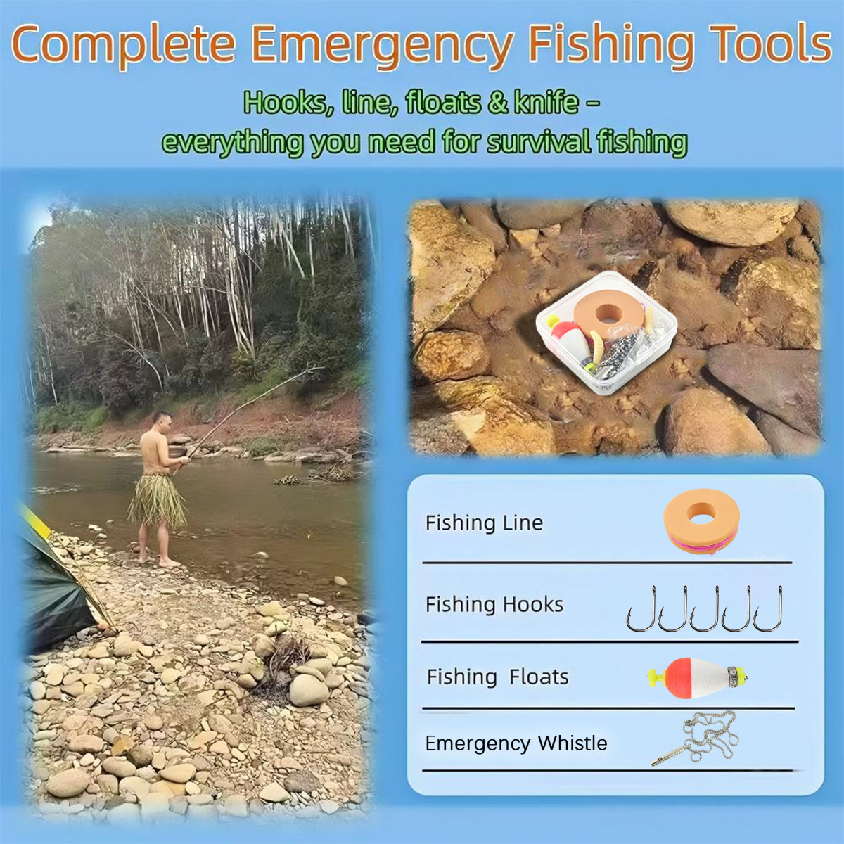 مجموعة أدوات صيد السمك المحمول - مراجعة Fishing Hook Box وسعره