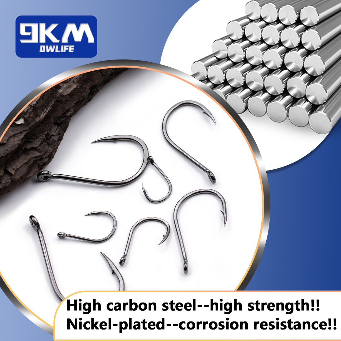 9 كجم Iseama الصيد السنانير 50 - مراجعة Fishing Hook Assortment وسعره