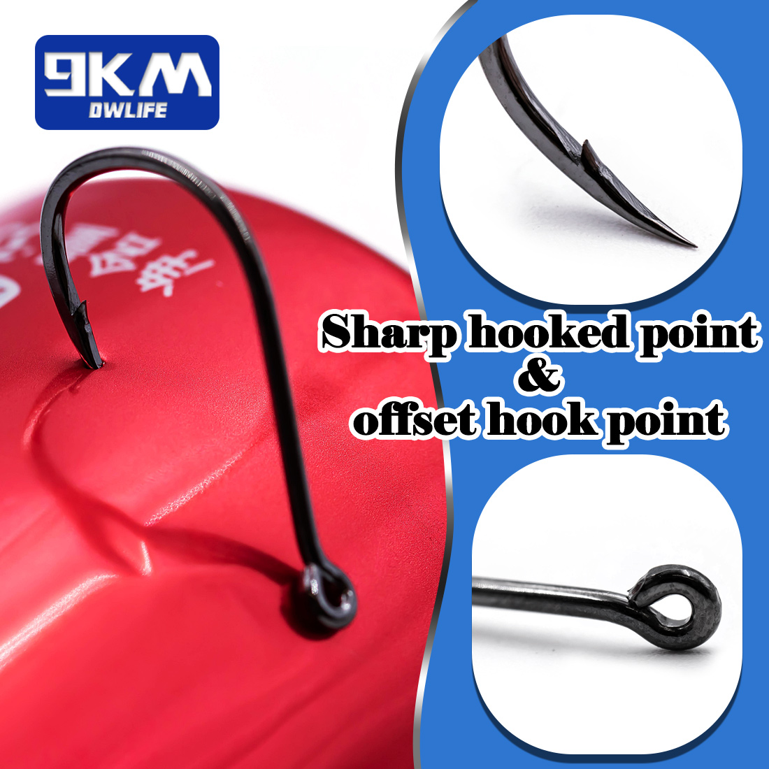 9 كجم Iseama الصيد السنانير 50 - مراجعة Fishing Hook Assortment وسعره
