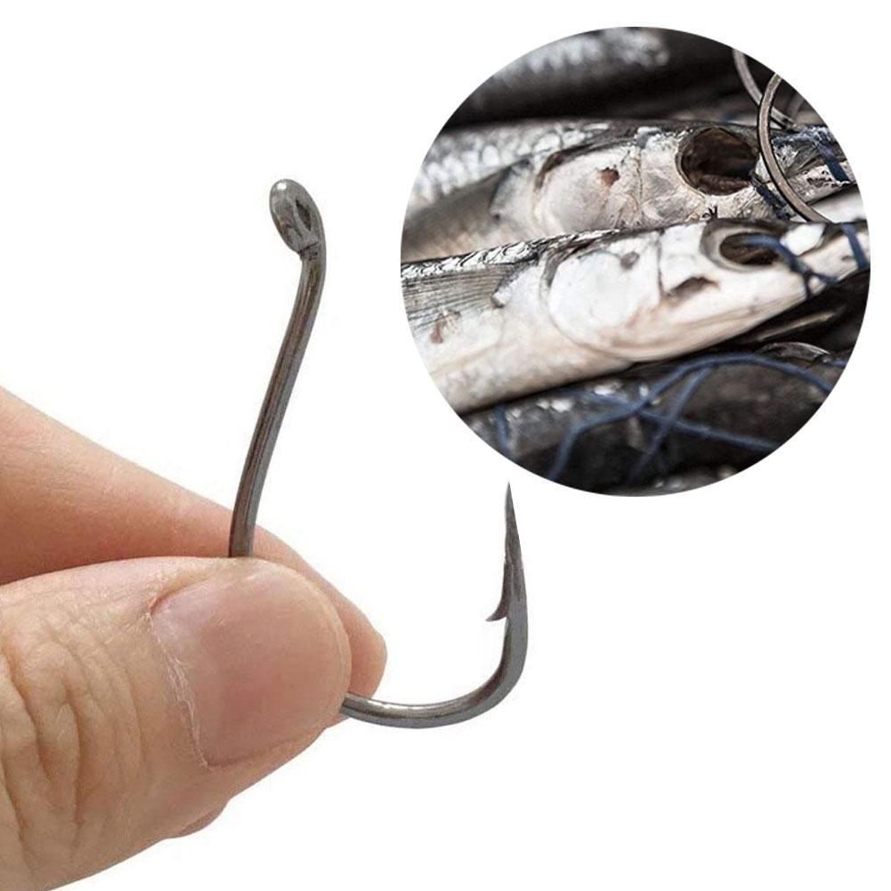 100 قطعة من خطافات الصيد المعل - مراجعة Fishing Hook Circle وسعره