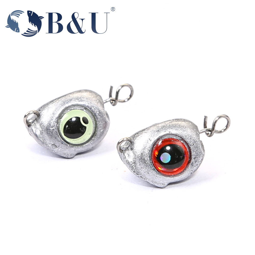 B&U رأس جيغ سوينغ تشيبوراشكا،  - مراجعة Fishing Hook Jig وسعره