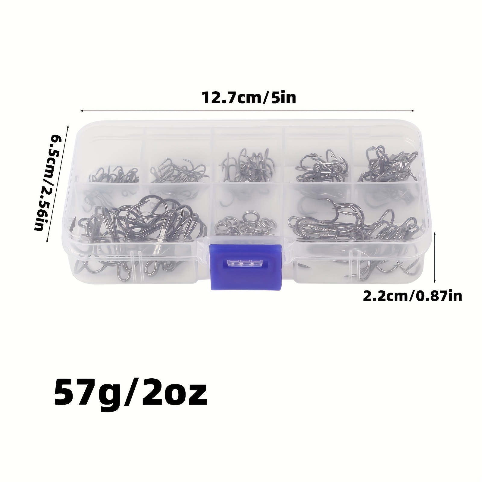 90 قطعة/مجموعة طقم خطافات صيد  - مراجعة Fishing Hook Assortment وسعره