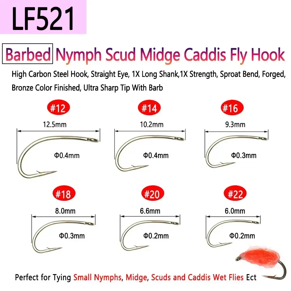 بيمو 100 قطعة 1 # ~22 #   الشا - مراجعة Fishing Hook Barbless وسعره